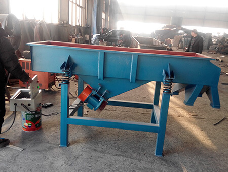 linear vibrating screen